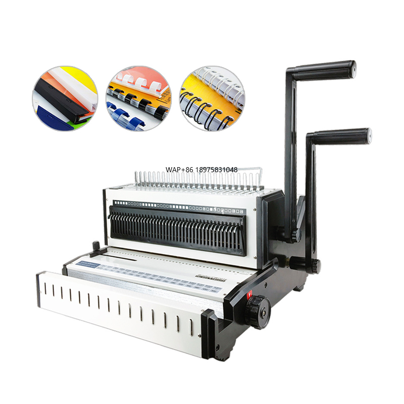 Binding Machine Comb - Máquina de encuadernación 3 en 1,