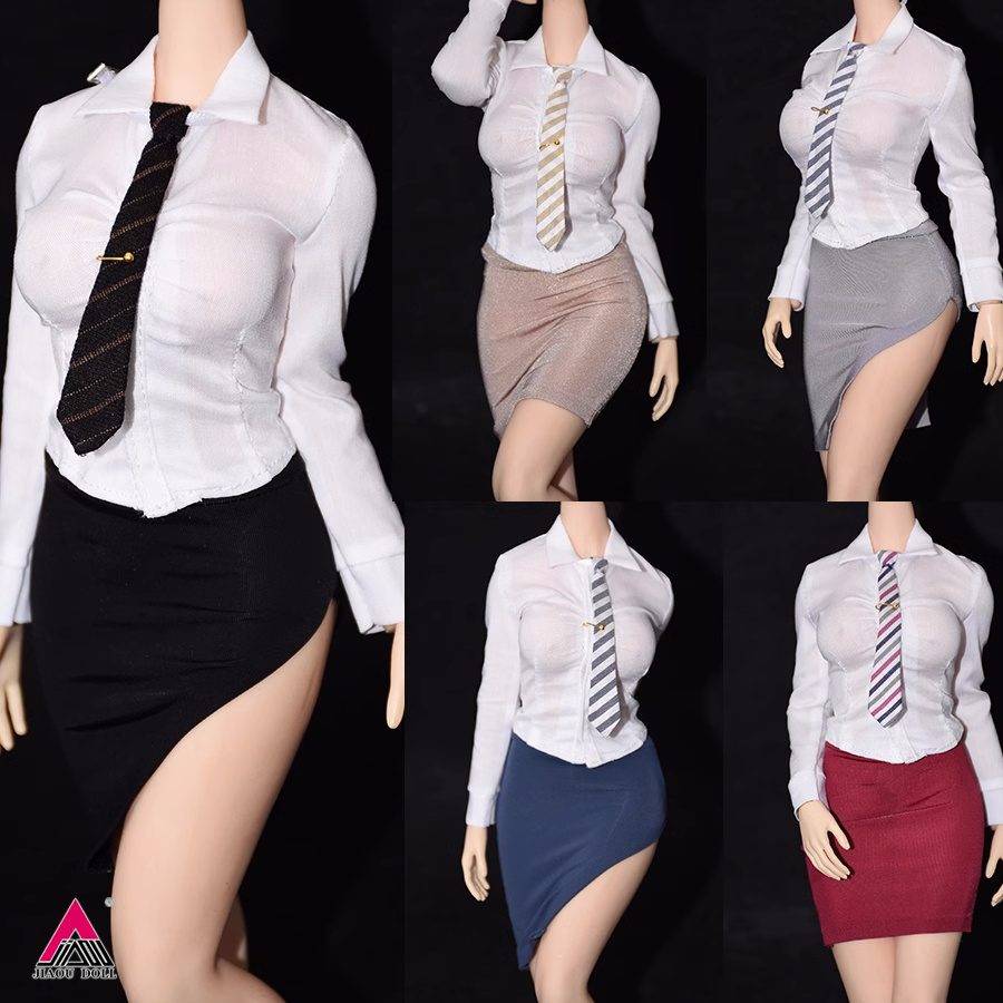 Office Technician - Camisa blanca a escala 1/6 para