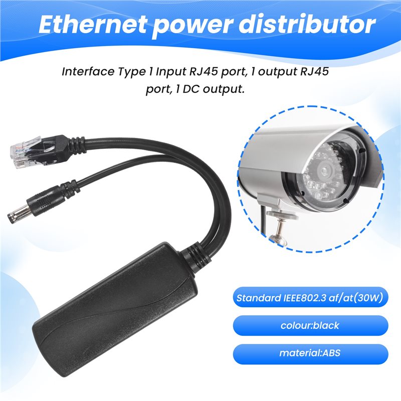 Divisor Gigabit Power Over Eth - Power Over Ethernet reseña y precio