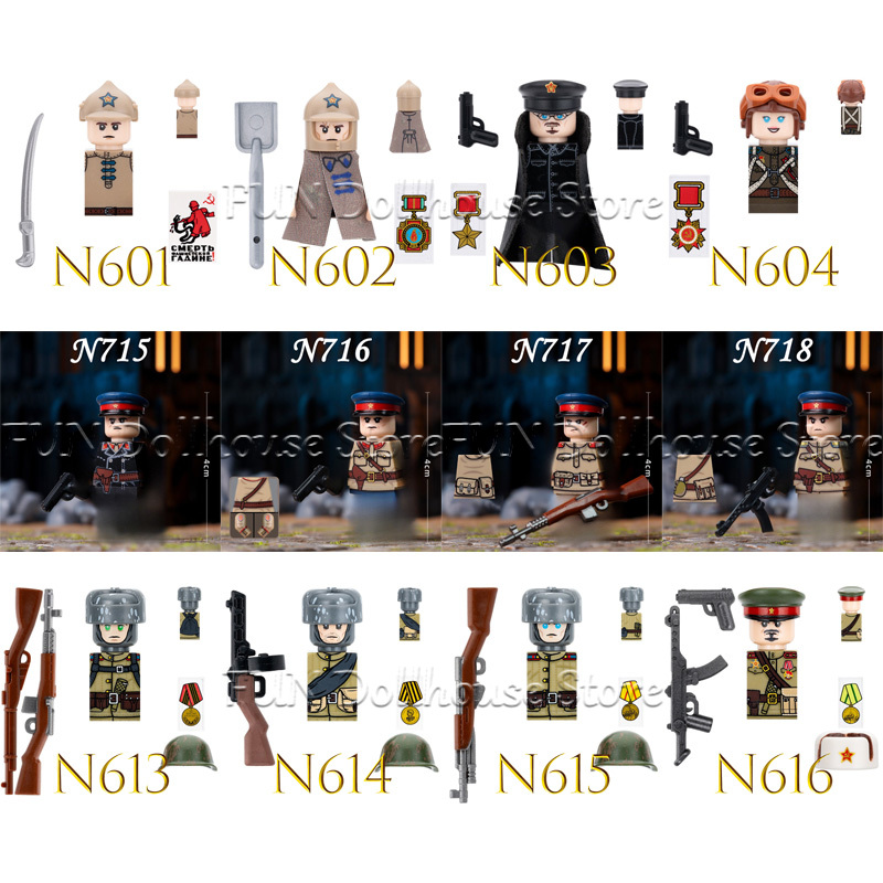 Figuras de Soldados Soviéticos - Office Technician reseña y precio