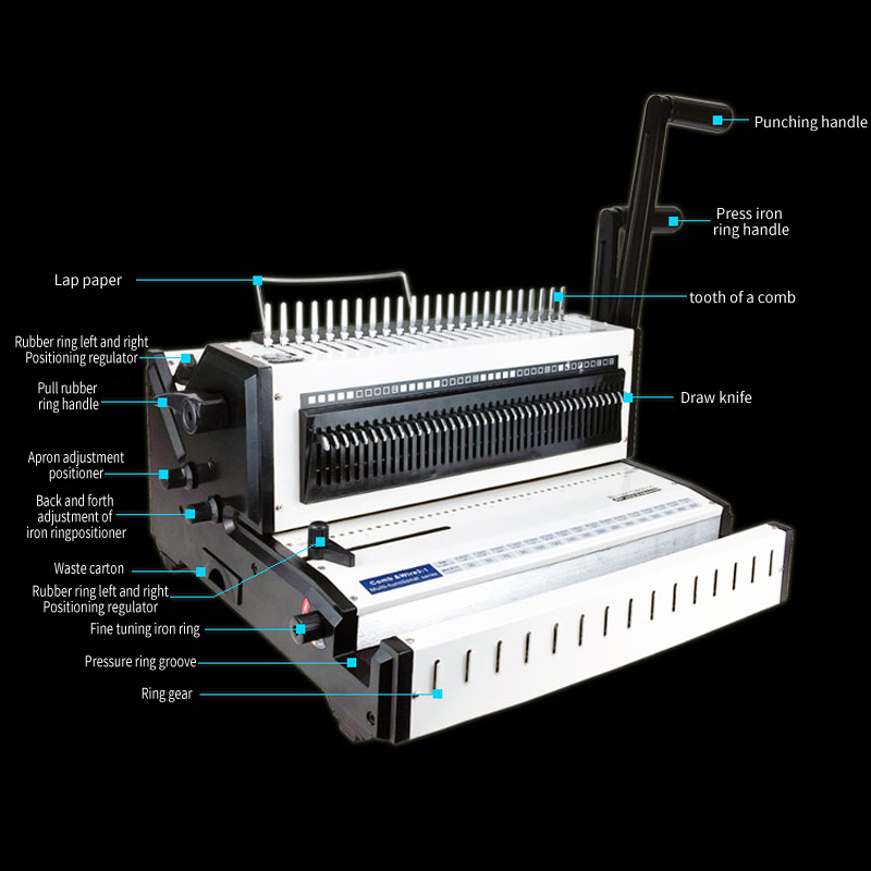 Máquina de encuadernación 3 en - Binding Machine Comb reseña y precio