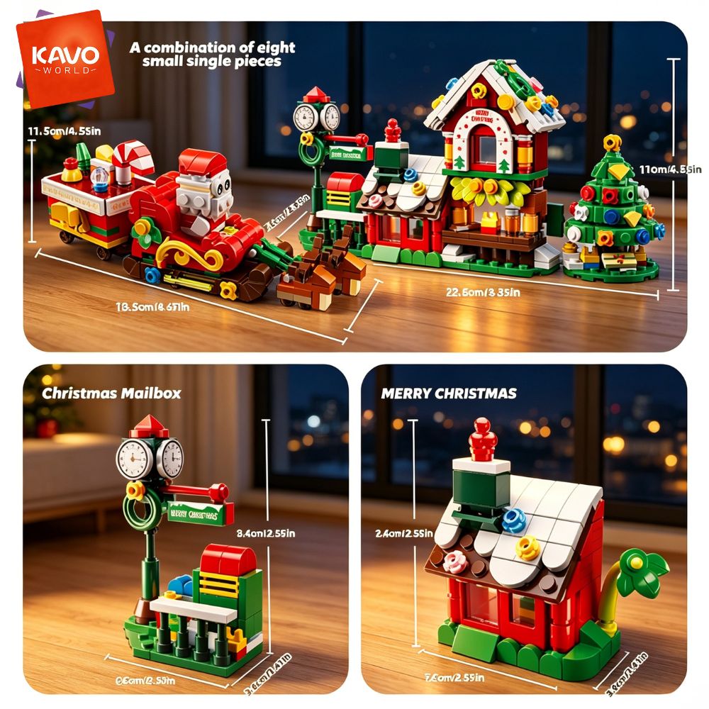 KAVOWORLD 8 en 1 Bloques de Co - Office Technician reseña y precio