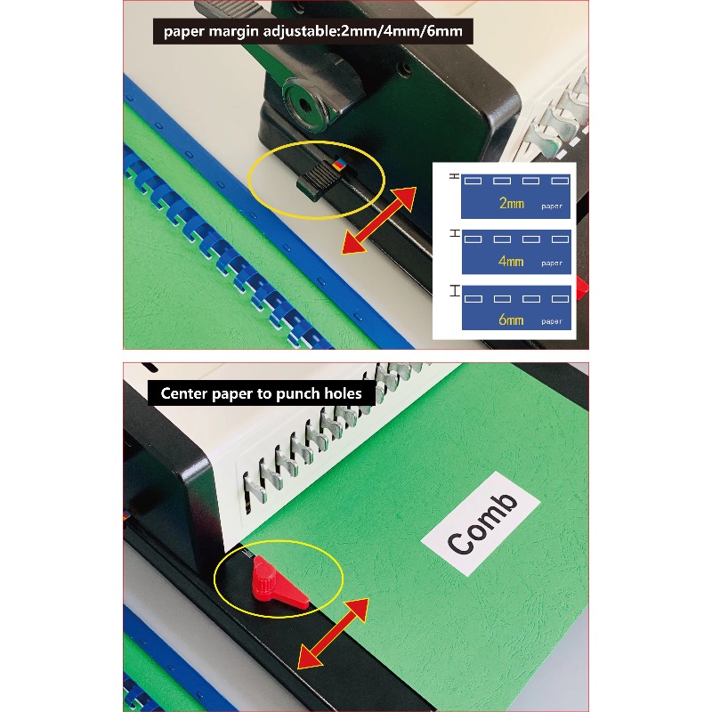 Máquina Encuadernadora Manual  - Binding Machine Comb reseña y precio