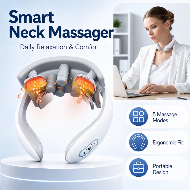 Masajeador de Cuello Inteligen - Office Technologies reseña y precio