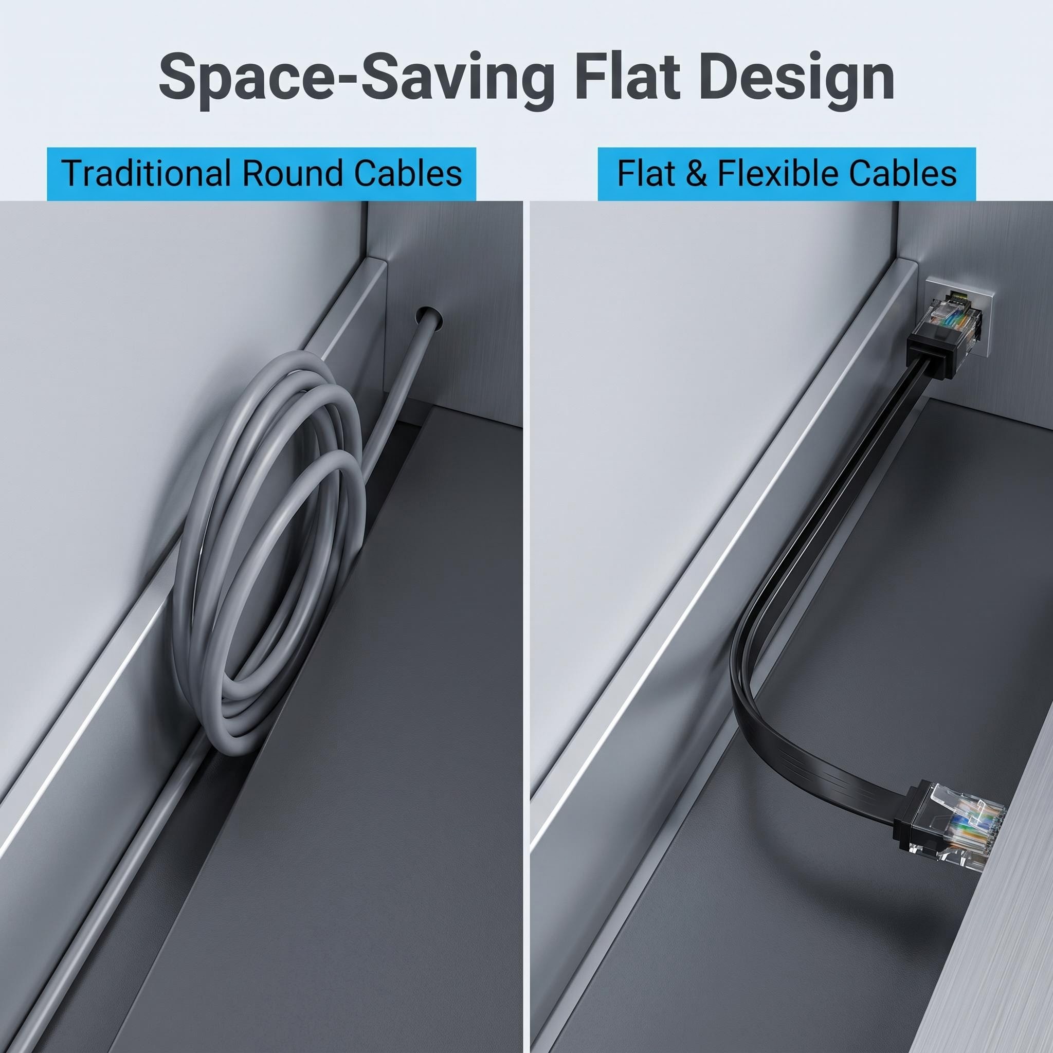 Paquete de 24 cables Ethernet  - Power Over Ethernet reseña y precio